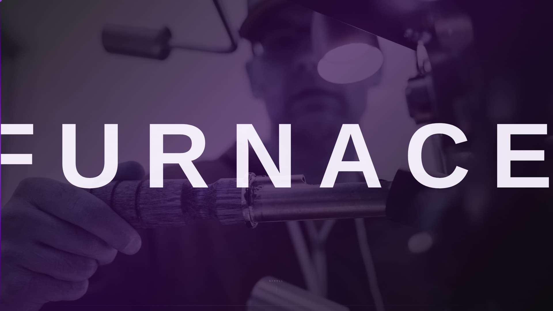 Furnace - Immersive Glassblower Landing Page Template