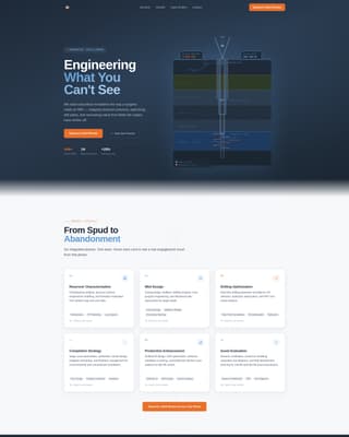 Oil & Gas Advanced Professional Website Template