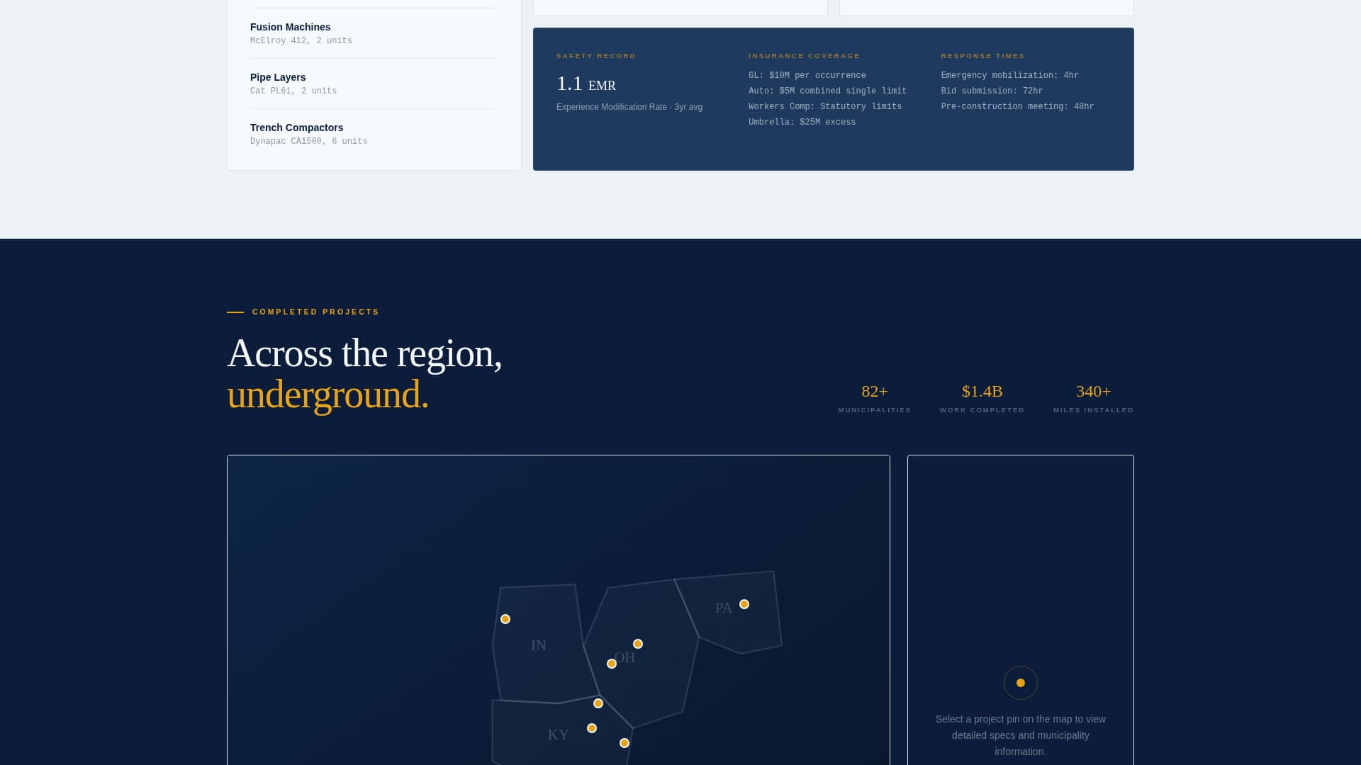 Mainline - Trusted Pipeline Landing Page Template