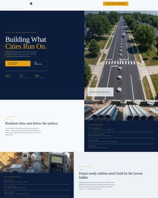 Mainline - Trusted Pipeline Landing Page Template