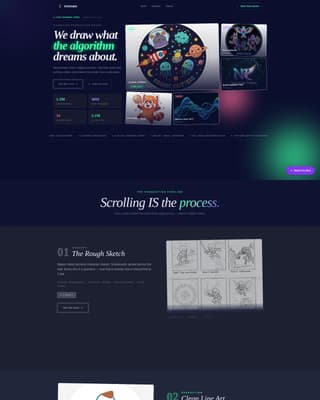 Animate - Luminous Animation Landing Page Template
