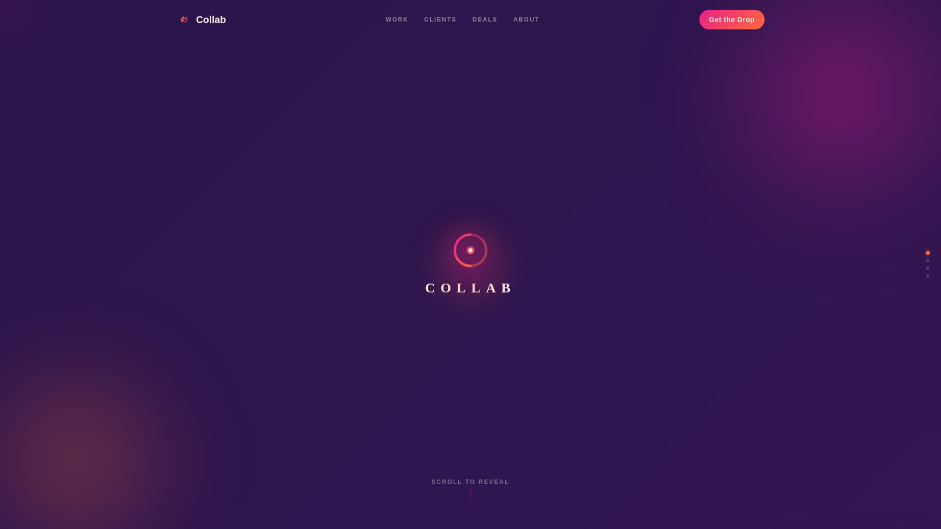 Collab - Electric Brandpartnership Landing Page Template