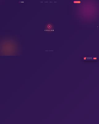 Collab - Electric Brandpartnership Landing Page Template