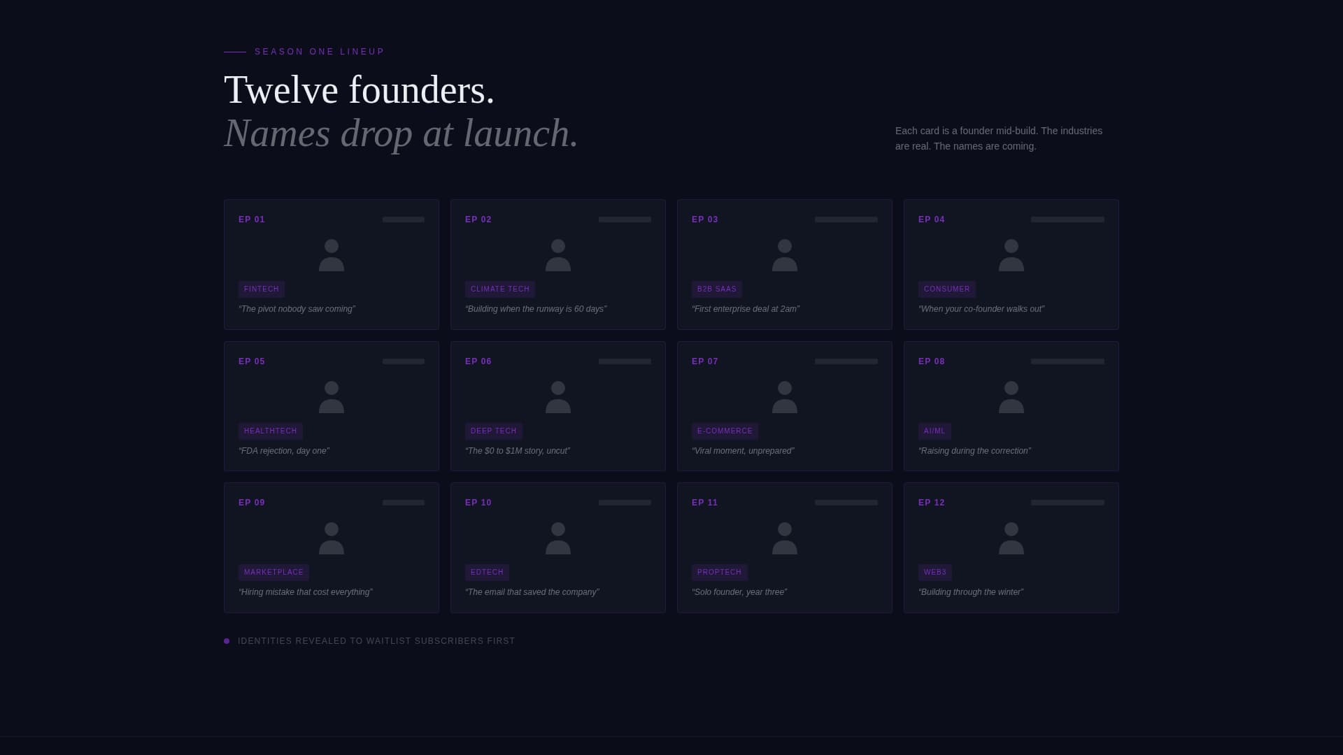 Airwave - Immersive Entrepreneurship Landing Page Template