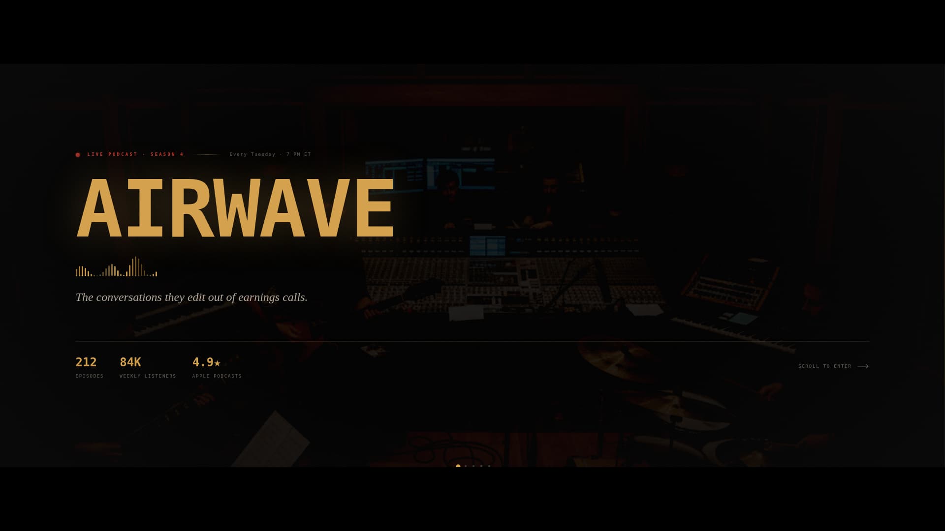 Airwave - Cinematic Business Landing Page Template