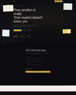 Launch - Powerful Gotomarket Landing Page Template