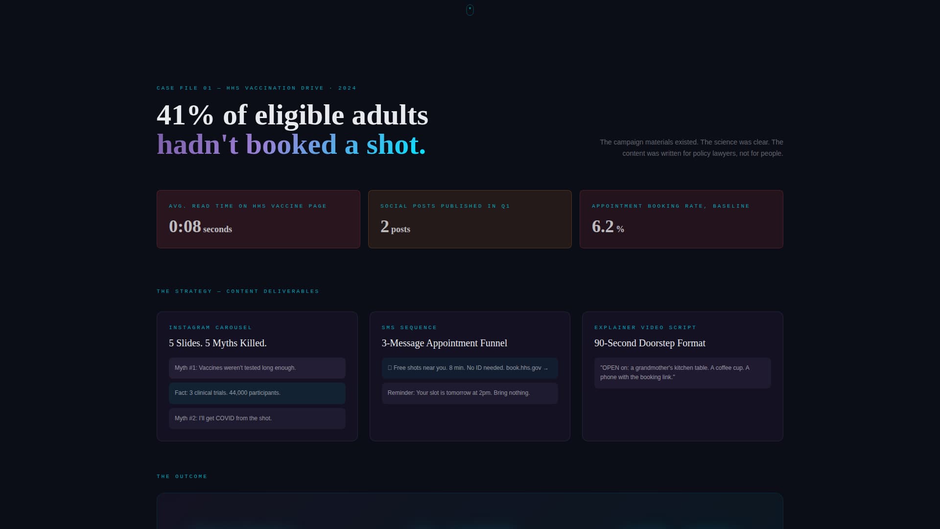 Mandate - Immersive Government Landing Page Template