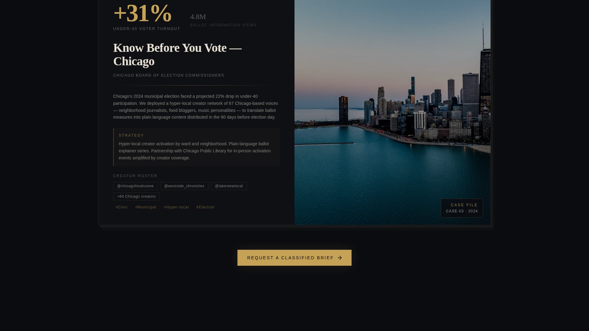 Mandate - Authoritative Government Landing Page Template