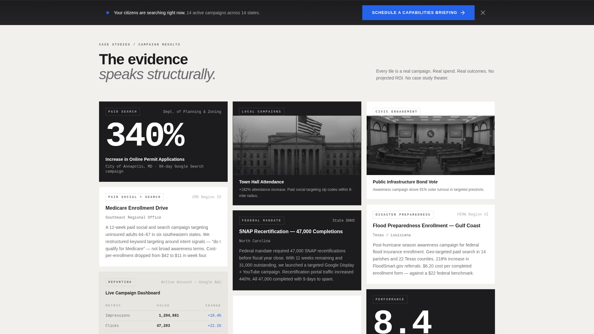 Procure - Powerful Government Landing Page Template
