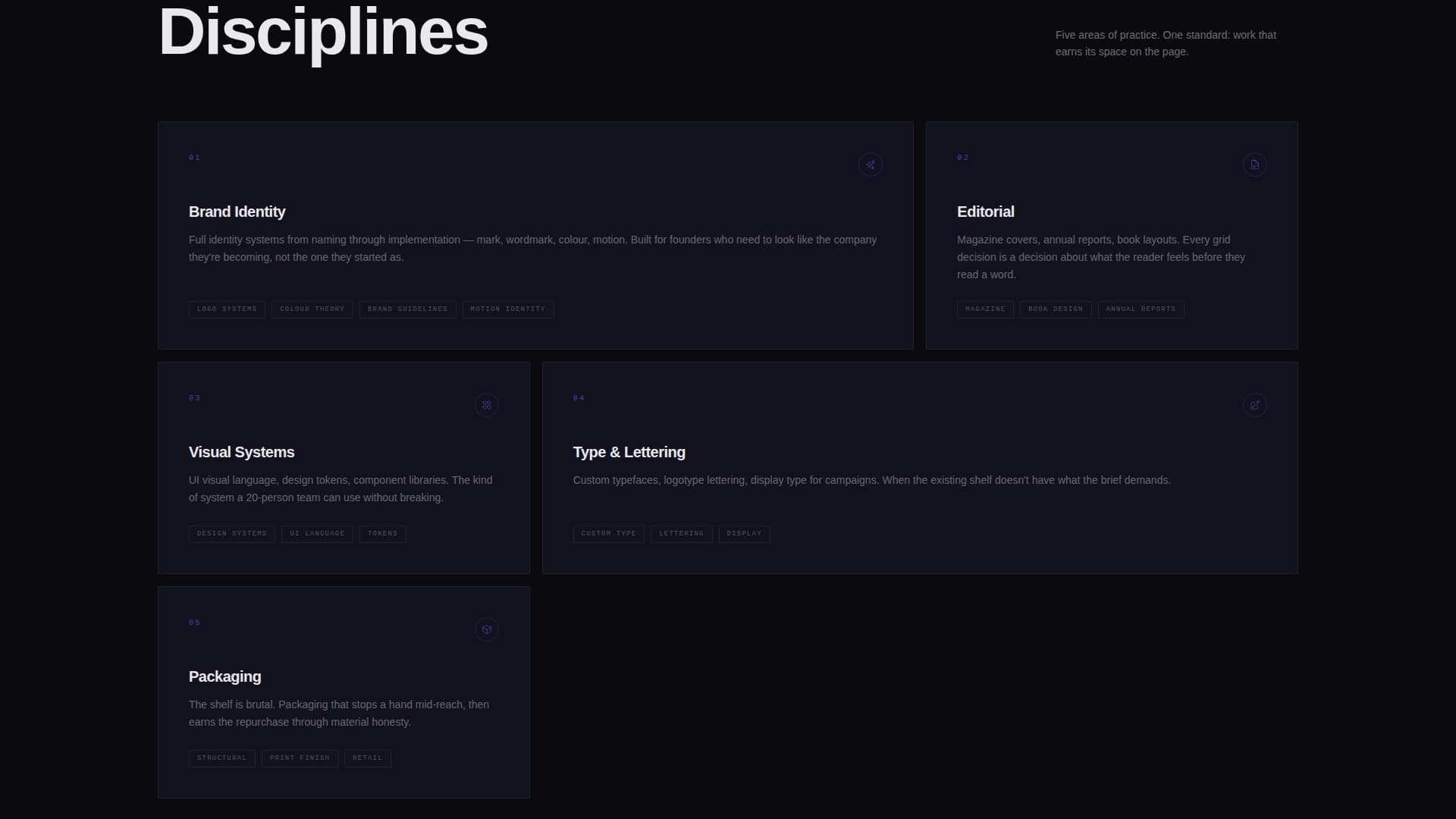 Folio - Immersive Designer Landing Page Template