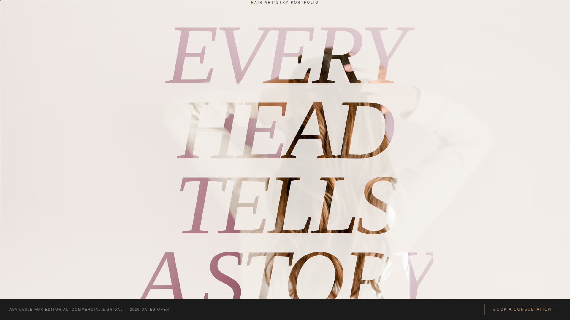 Shears - Transformative Stylist Landing Page Template
