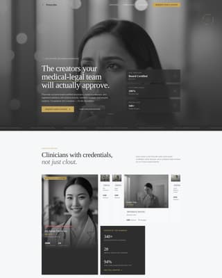 Prescribe - Authoritative Healthcare Landing Page Template