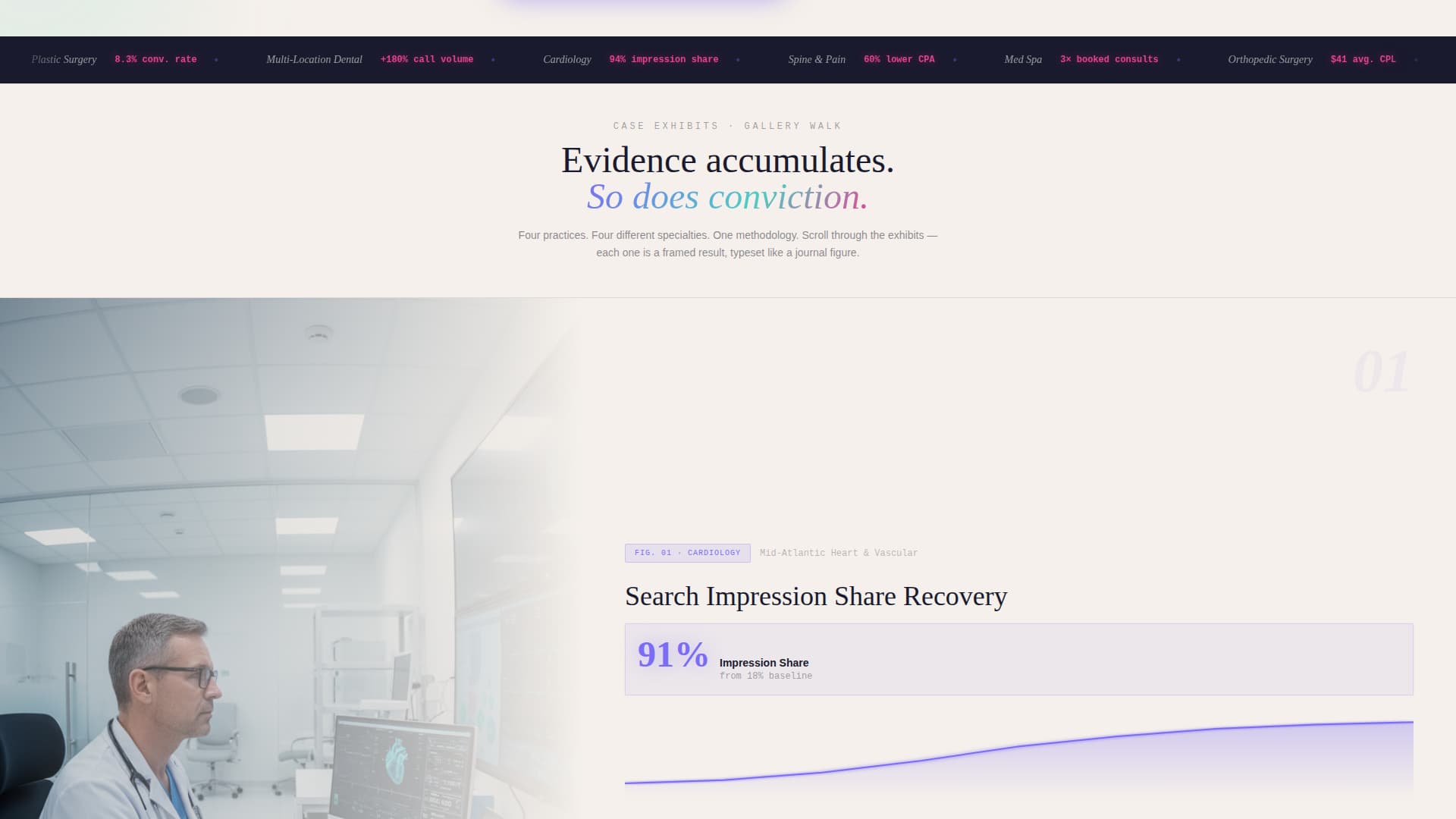 ClinicConvert - High-Converting Healthcare PPC Landing Page Template