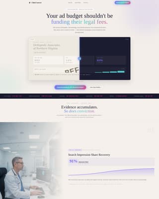 ClinicConvert - High-Converting Healthcare PPC Landing Page Template