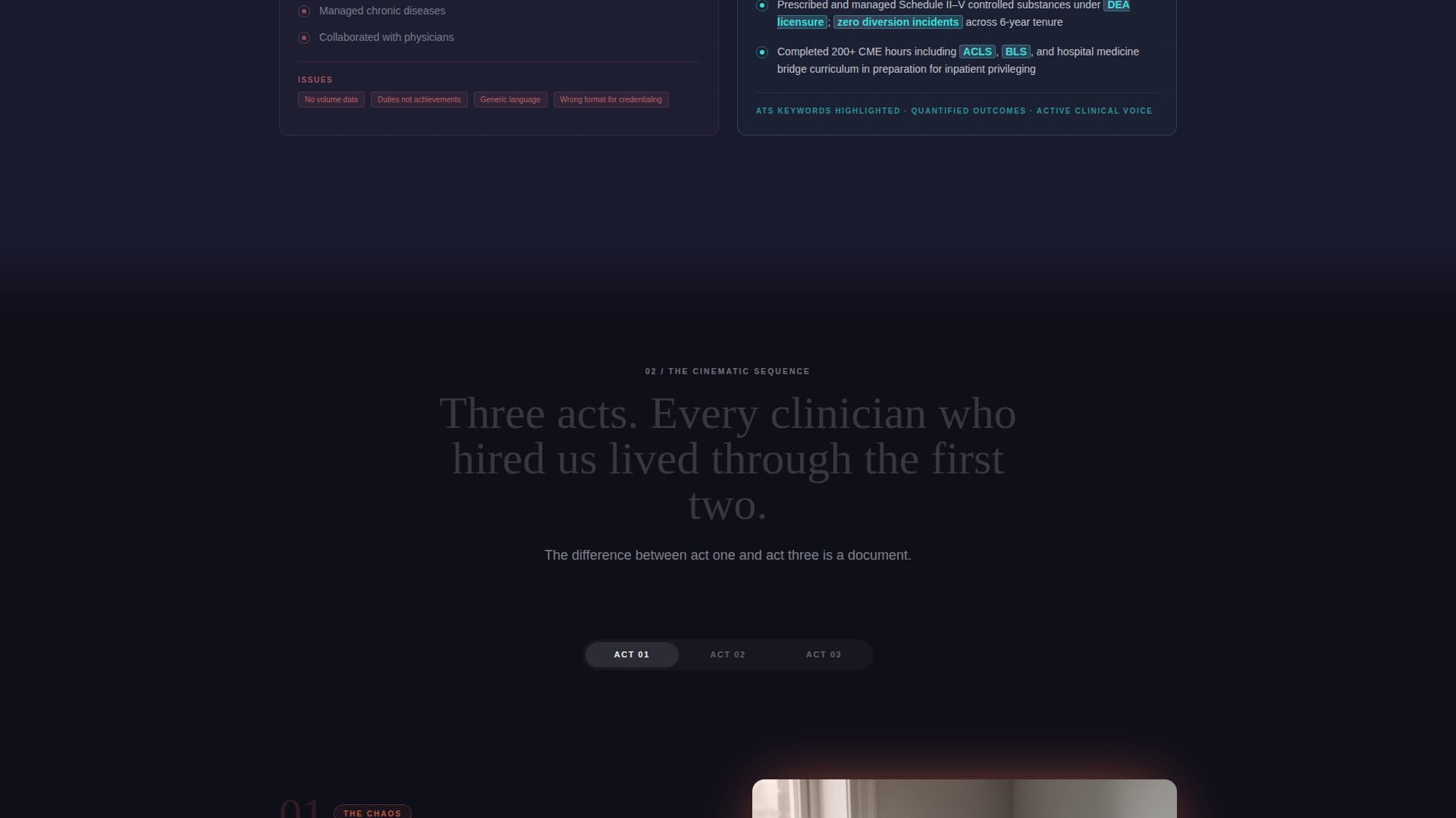 Scrub - Immersive Healthcare Landing Page Template