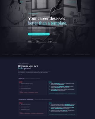 Scrub - Immersive Healthcare Landing Page Template