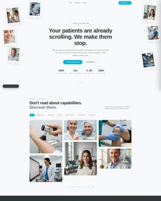 Pulse - Scrollstopping Healthcare Landing Page Template