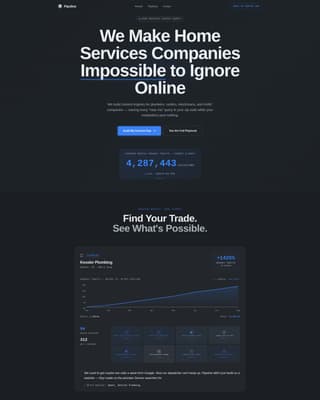 Pipeline - Dominant Homeservices Landing Page Template