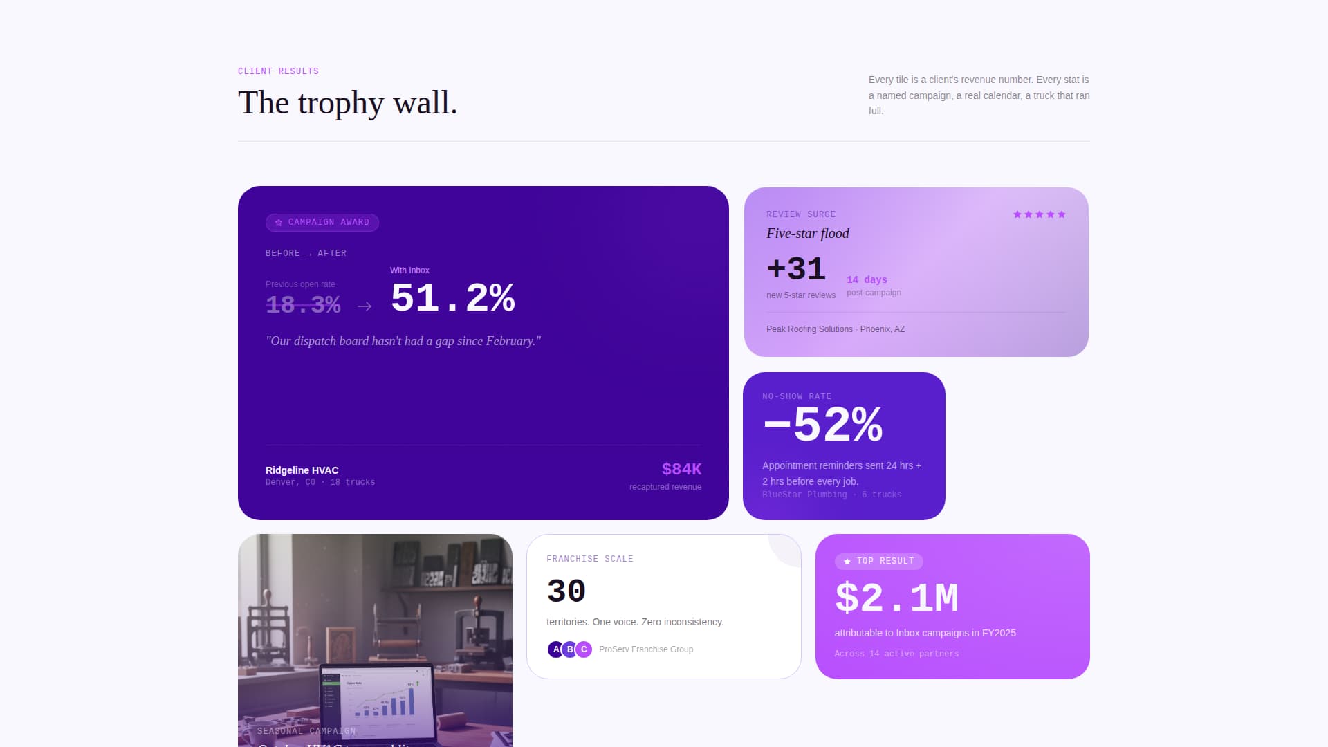 Inbox - Powerful Emailmarketing Landing Page Template