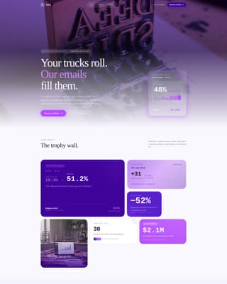 Inbox - Powerful Emailmarketing Landing Page Template