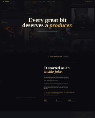 Punchline - Bold Comedypodcast Landing Page Template