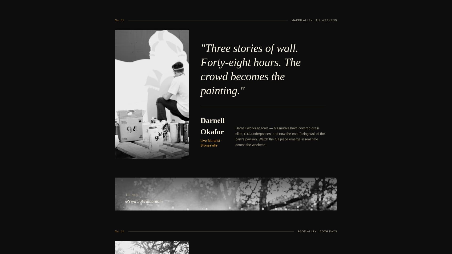 Gather - Vibrant Festival Landing Page Template