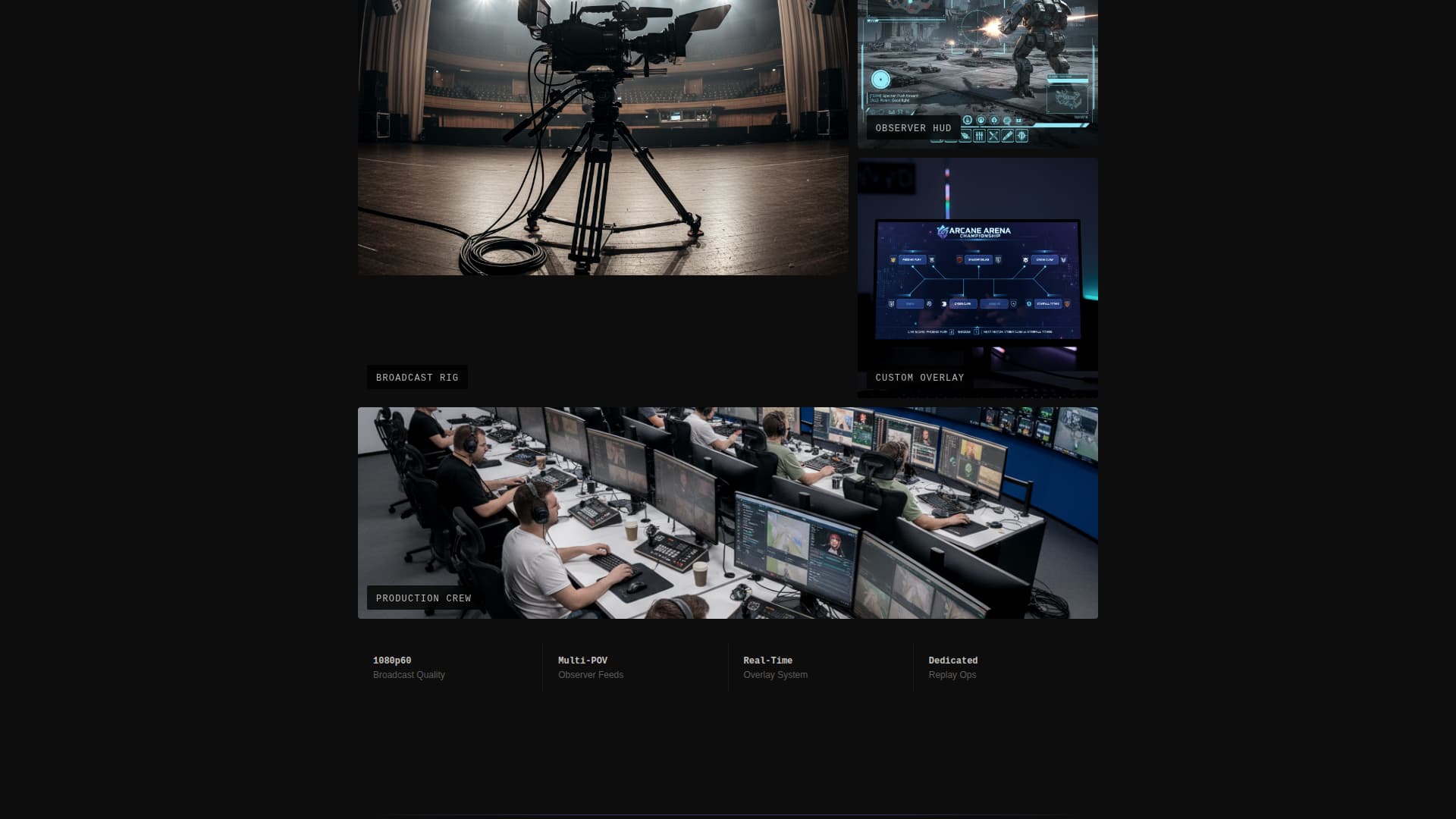 Bracket - Elite Esports Landing Page Template