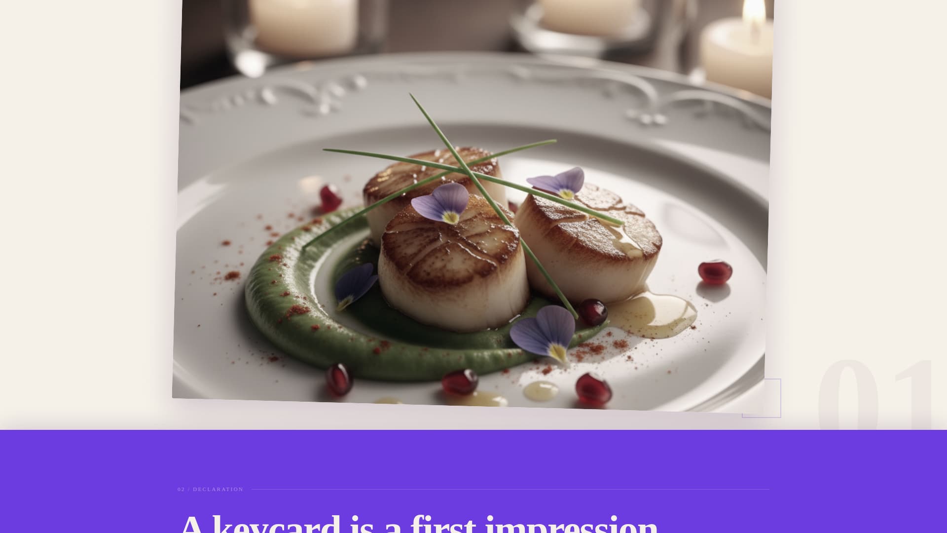 Imprint - Distinctive Hospitalitybranding Landing Page Template