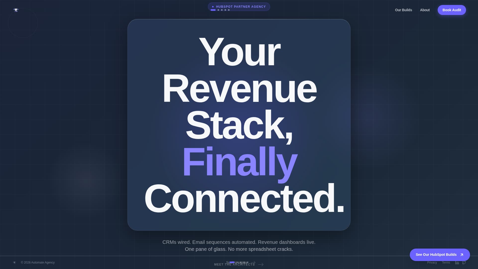 Automate - Seamless Hubspot Landing Page Template