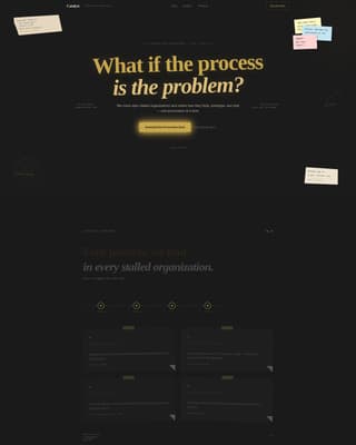 Catalyst - Bold Innovationconsultancy Landing Page Template