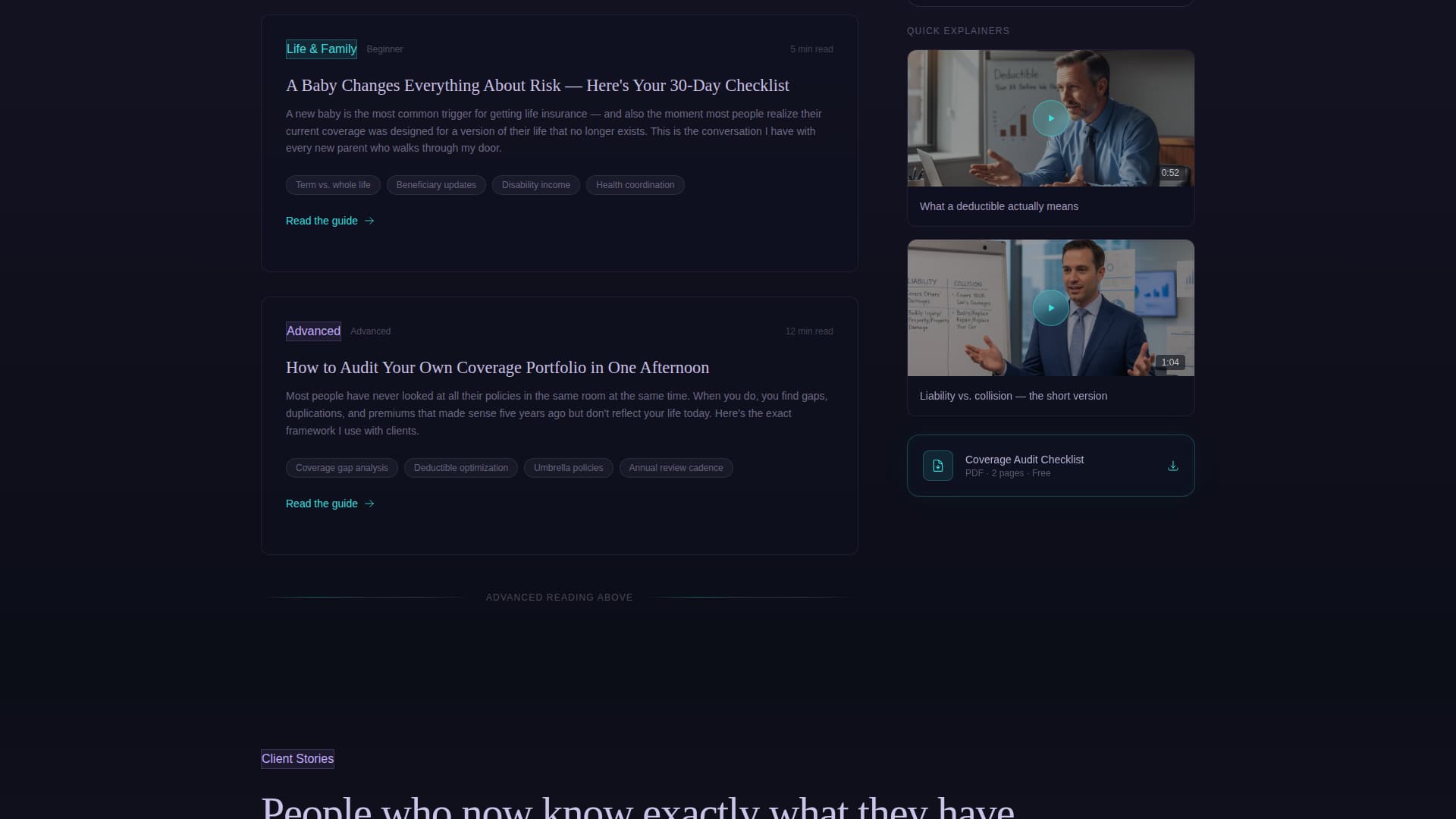 Shield - Immersive Insurance Landing Page Template