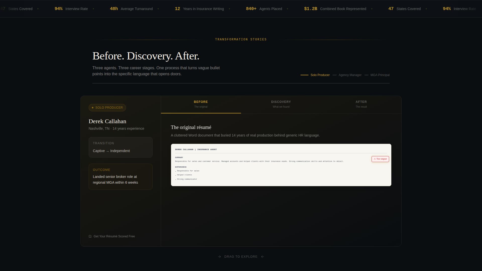 Underwrite - Powerful Insuranceagent Landing Page Template