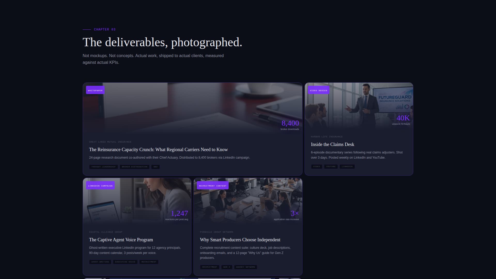 Underwrite - Compelling Insurancemarketing Landing Page Template