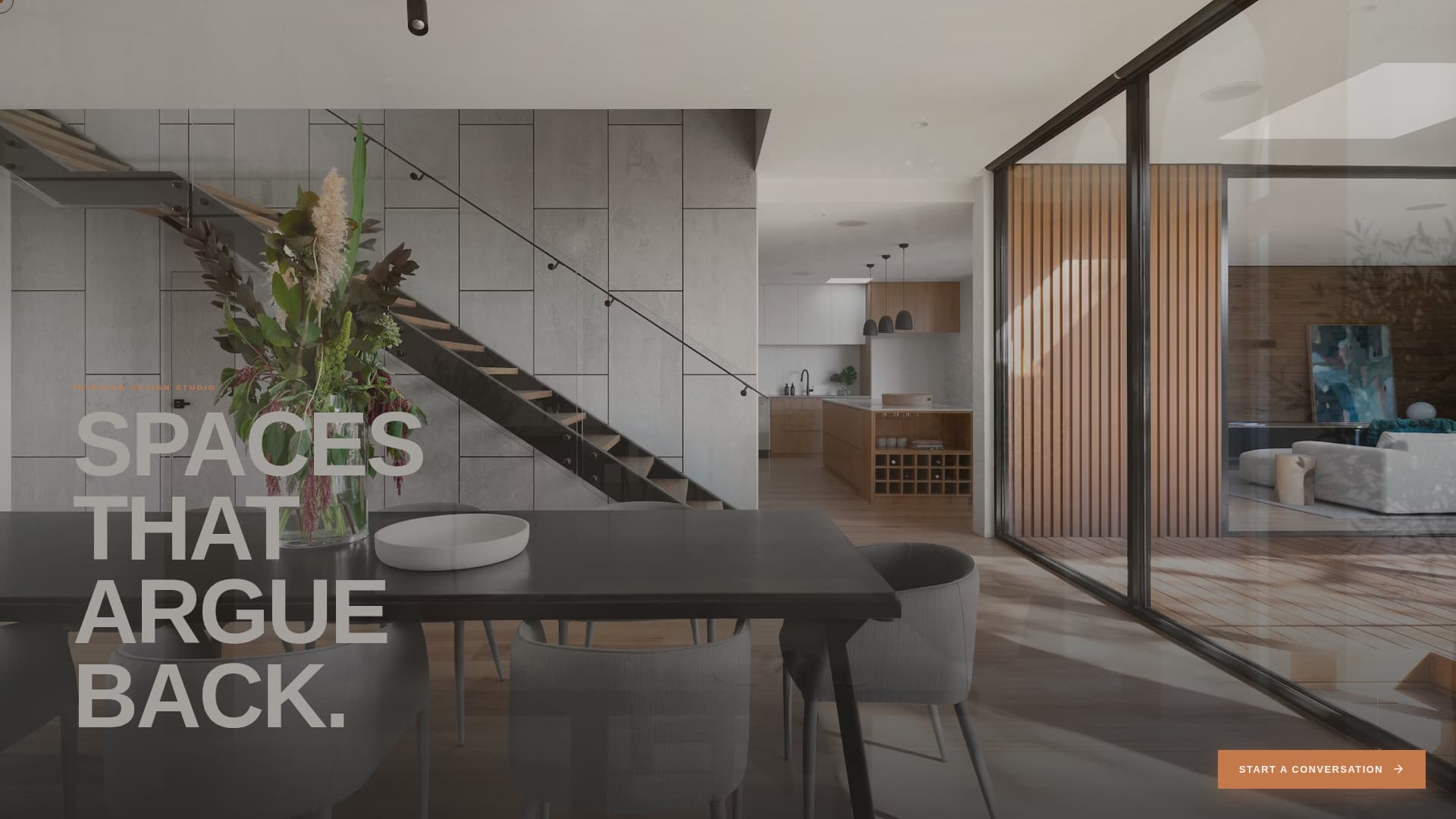 Interior - Modern Designer Landing Page Template
