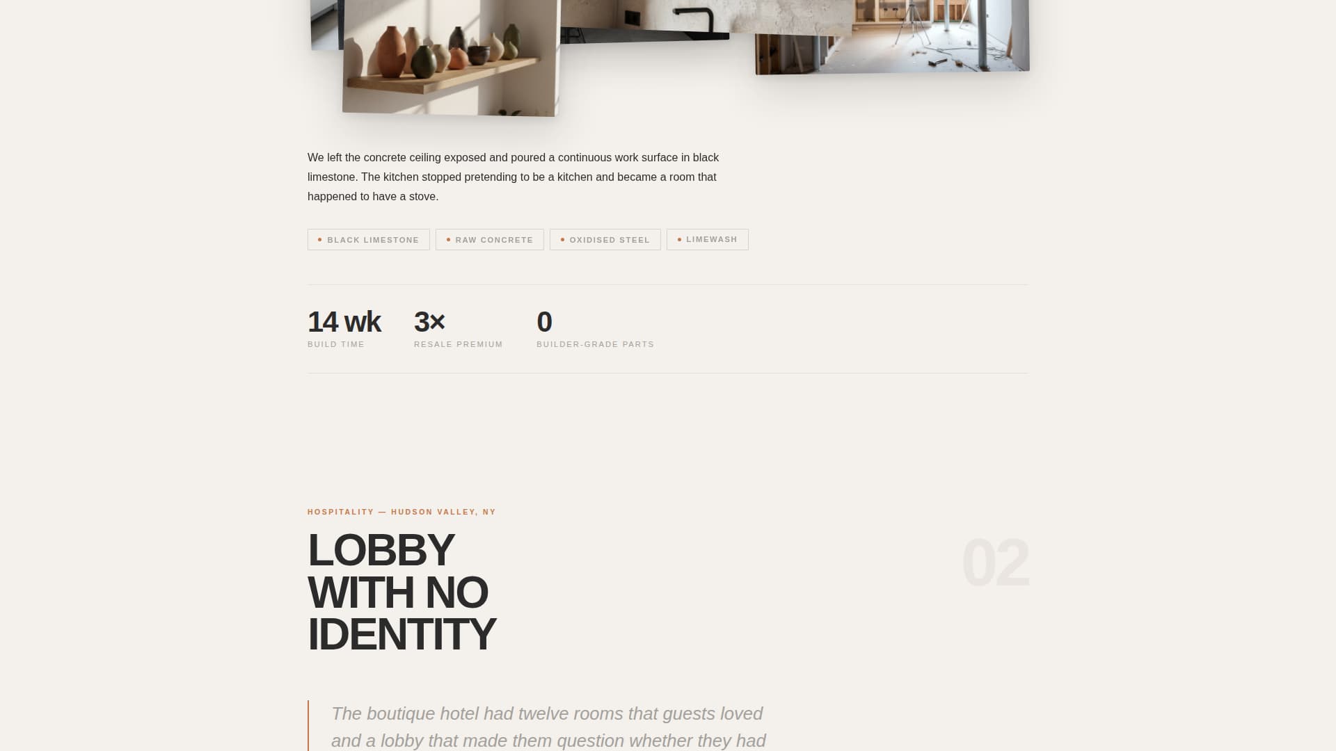 Interior - Modern Designer Landing Page Template