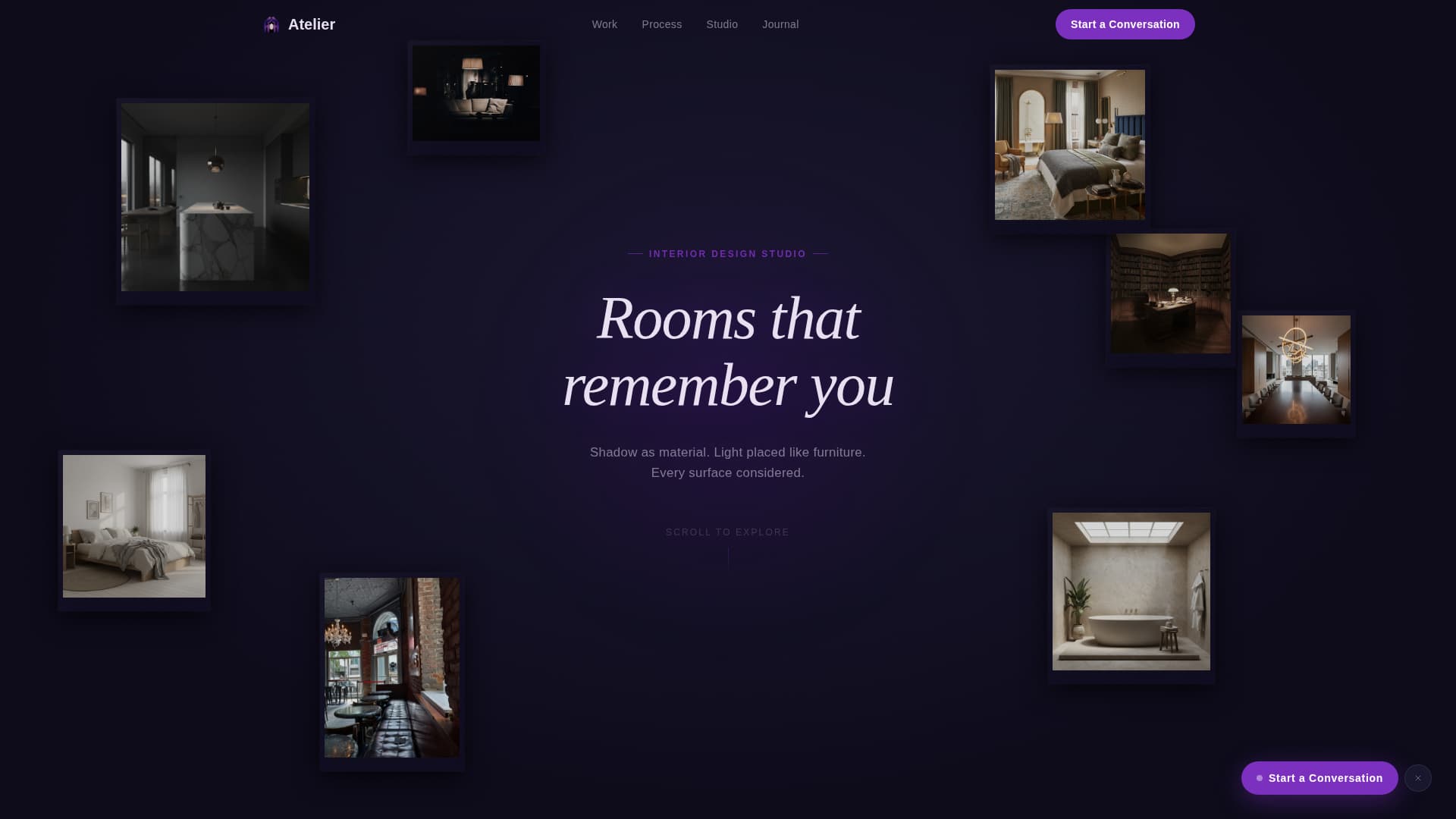 Architecture & Interiors Portfolio Portfolio Website Template