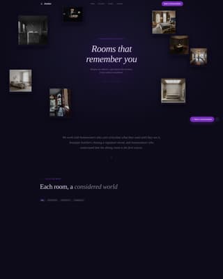 Architecture & Interiors Portfolio Portfolio Website Template