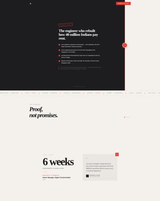 Dossier - Powerful Executive Landing Page Template