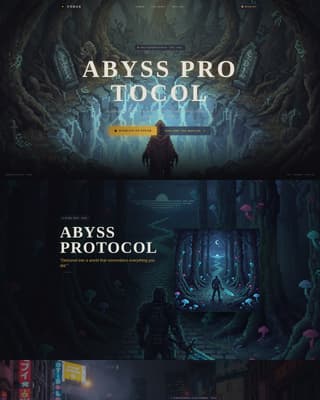 Forge - Immersive Indiegame Landing Page Template