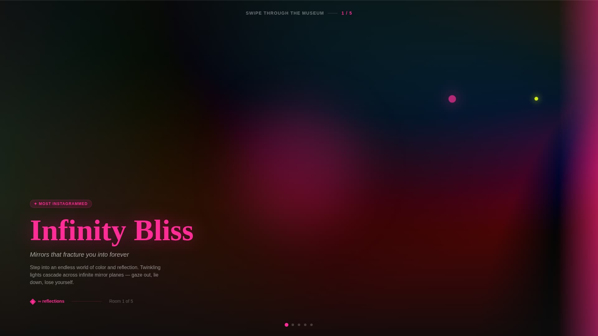 Dopamine - Immersive Experience Landing Page Template
