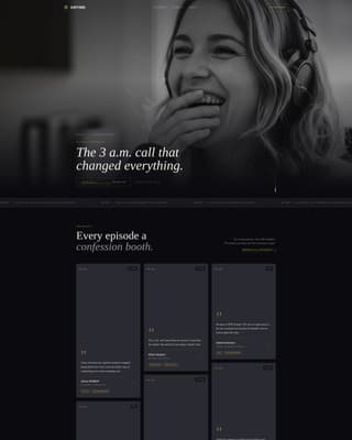 Airtime - Compelling Talkpodcast Landing Page Template