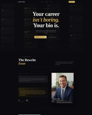 Byline - Magnetic LinkedIn Landing Page Template