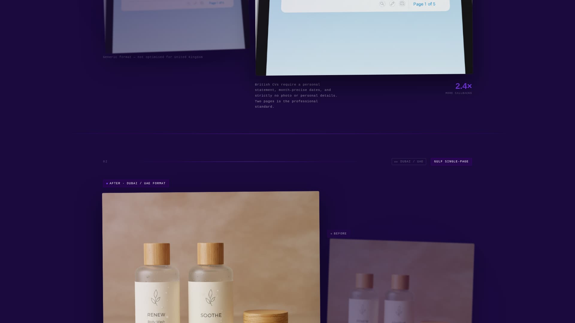 Passport - Elite Internationalcareer Landing Page Template