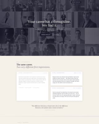 Folio - Compelling Executive Landing Page Template