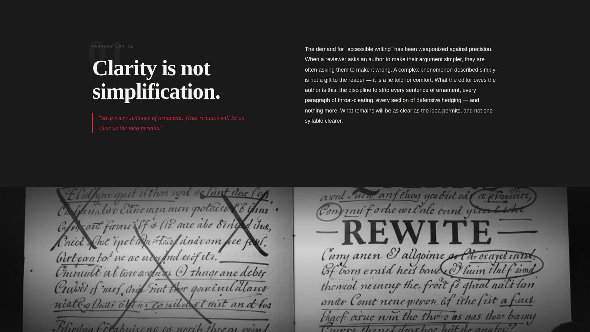 Byline - Authoritative Journaleditor Landing Page Template