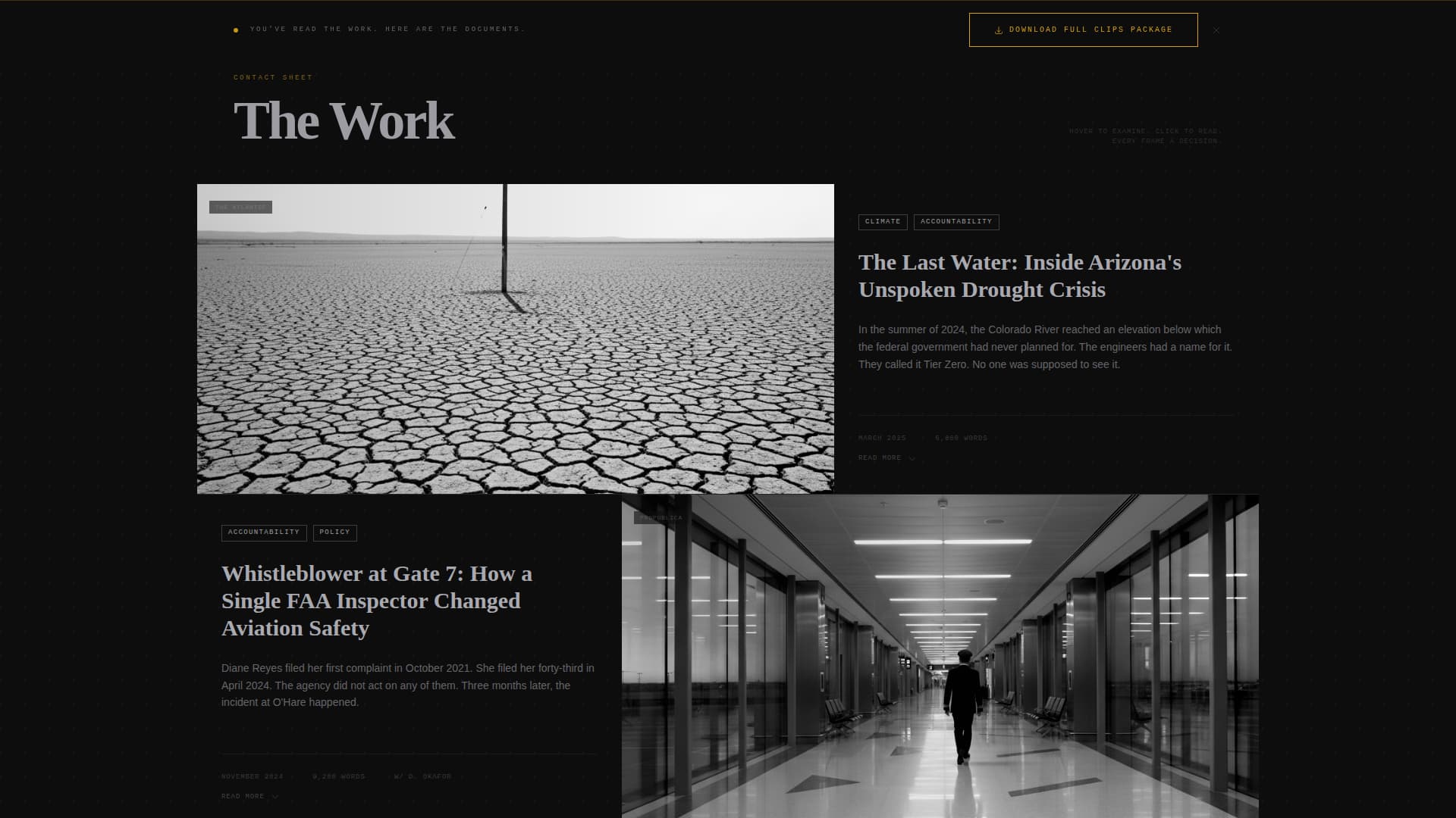 Journalist - Performancedriven Dark Landing Page Template