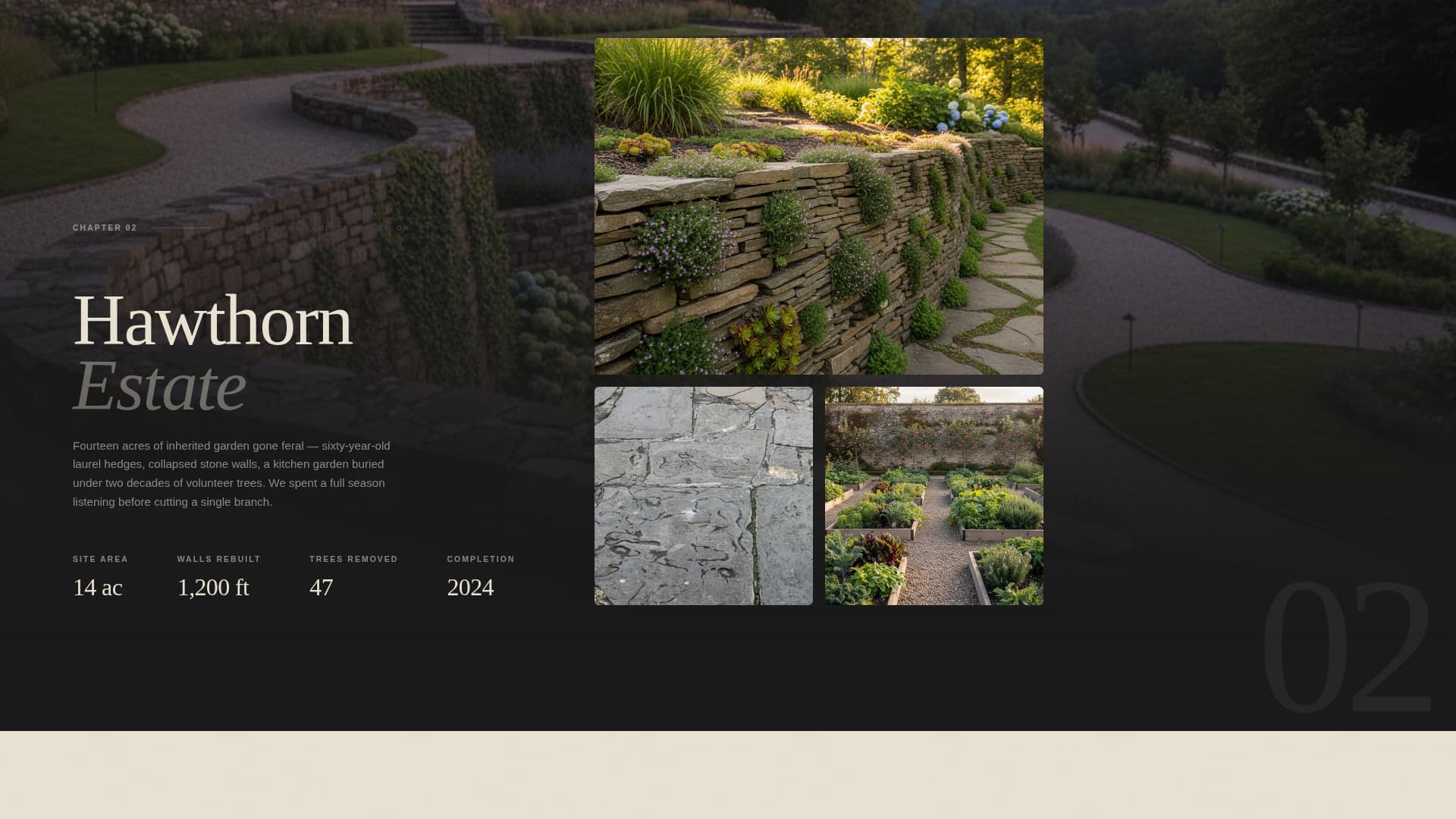 Terrain - Immersive Landscape Landing Page Template