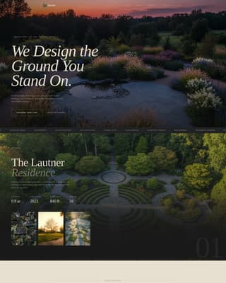Terrain - Immersive Landscape Landing Page Template