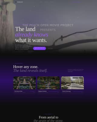 Terrain - Immersive Landscaping Landing Page Template