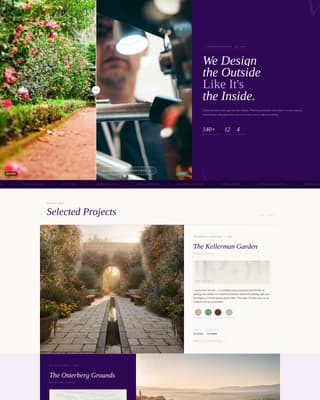 Verdure - Transformative Landscape Landing Page Template
